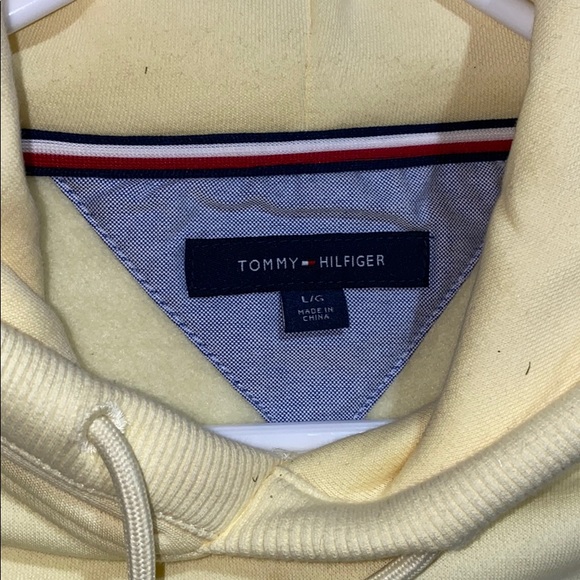 Tommy Hilfiger hoodie bright yellow - Picture 2 of 3